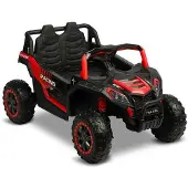 Toyz Elektrisches Fahrzeug Axel von , rot, mit Bluetooth und LED-Beleuchtung