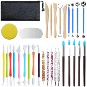 OEM Kunsthandwerk-Set – Keramikgestaltung – 31 Teile – 15 x 10 x 2 cm