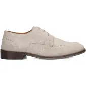 Stefano lauran Herren Business Schuhe Msh0010098 - Beige - Größe 45