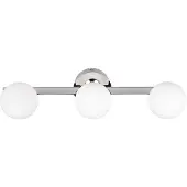 TRIO Lighting Wandlampe Alfio, chrom / silber, für Badezimmer, Metall, Modern, Wandleuchte, Wandlampe Innen