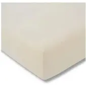 Estella Spannbetttuch Zwirn-Jersey Topper in leinen | Gr.: 140 x 200
