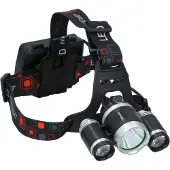 Grundig LED-Stirnlampe in Schwarz - onesize