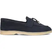 Notre-V Damen Loafer Zalama-21 - Blauw - Größe 37