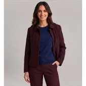 Ba&sh für Damen. 1H26IDEL Amerikanerin Idelie bordeauxrot (34), Lässig, Polyester