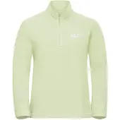 Jack Wolfskin Stehkragenpullover "TAUNUS 100 HZ W", Damen, Gr. XL (46), melon, Obermaterial: 100% POLYESTER, Pullover Stehkragenpullover, Fleecepullover, Halfzip-Reißverschluss, Stehkragen