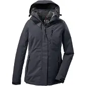 Killtec Regenjacke mit Kapuze für Damen Kow 170