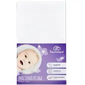 Träumeland Molton-Matratzenauflage wasserdicht, weiss