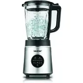 Zelmer ZSB4900, Tischplatten-Mixer, 1,75 l, Pulsfunktion, Eis-Crusher, 1800 W, Schwarz, Silber, Transparent