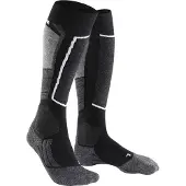 Falke SK2 Intermediate Damen Ski Kniestrümpfe, 35-36, Schwarz, Geometrisch, Wolle