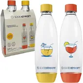 SodaStream Flaschen für Fuse 1l, Gelb/Orange