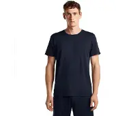Icebreaker Men Mer 150 Lodge Short Sleeve Tee midnight navy (IB401) M