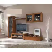 AEA Wohnwand Schrankwand Wohnzimmer Schrank Vitrine Sideboard Wohnwände