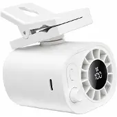 Mormark Leiser wiederaufladbarer Ventilator mit Klemme – CLIPBREEZ