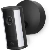 Ring Spotlight Camera 4K Pro, Spotlight Kamera Kabel (neueste Generation), Außen