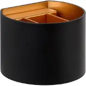Lucide Abgerundeter Wandfleck Xio 2700K schwarz