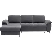 Based Ecksofa Focus L Grau Chenille