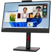 Lenovo ThinkCentre TIO-24 Gen5 Monitor, 60,5 cm (23.8"), 1920 x 1080 Pixel, Full HD, LED, 6 ms, Schwarz