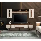 AEA Wohnwand Schrank tv Sideboard Lowboard Schränke Wohnzimmer Möbel Kommode