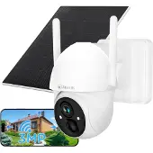 Atlantis Land Volta Pro PT WLAN-Kamera, kabellos, 3 MP, wiederaufladbarer Akku, IR/LE