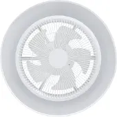 Eglo Weißer Deckenventilator Vallonia Ø 48cm