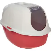Moderna Smart Katzentoilette - (recycelt) P4 L 54,5 x B 39,1 H 40,3 cm, Rot
