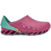 Scholl Clog Evoflex Fuchsia Emerald Unisex-Schuhgröße 44