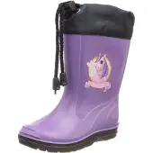 Beck Mädchen Fabella Gummistiefel, Violett, 34 EU