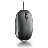 NGS FLAME-C, Beidhändig, Optisch, USB Typ-C, 1000 DPI, Schwarz