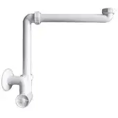Jika Classic line - Waschtischsiphon, weiß H8942460000001