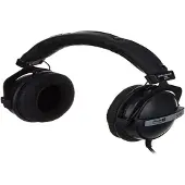 Superlux HD660 Geschlossene Bügelkopfhörer, Schwarz/Weiß