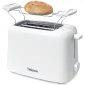 Tristar Haushaltsgeräte Tristar BR-1061, 2 Scheibe(n), Weiß, Kunststoff, Drehregler, 650 W, 230 V