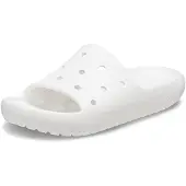 Crocs Uni Classic Slide V2 Slide, Weiß, 49/50 EU