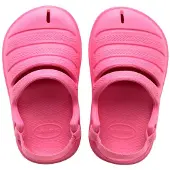 Havaianas Uni Baby Clog Sandal, Cyber Pink, 25 EU