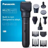 Panasonic XSHAPE-TRIM MULTISHAPE, Hauptgerät mit Li-Ionen-Akku, Detail-Rasier-/T