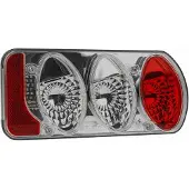 Eufab 11502 Ersatz-Rücklicht Rechts, Rauchglas, komplett, für und LAS Fahr