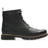 Clarks Stiefel Batcombe Lord Schwarz Herren