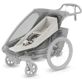 Thule Chariot Neugeboreneneinlage, Hellgrau