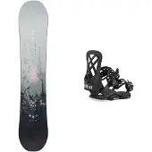 Burton - All-Mountain-Snowboard &ndash; Unisex &ndash; Cultivator Standard 2027 - Pack Cultivator Standard Mist 2027 für Herren aus Holz - Grau