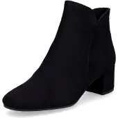 Tamaris Stiefeletten Damen Textil Schwarz Größe: 40