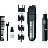 Jocca Haar-, Nasen- und Ohren-Trimmer, Schwarz und Silber