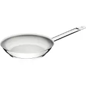 Tramontina Edelstahlpfanne, Ø 26cm, Edelstahl 18/10, Bratpfanne unbeschichtet, s