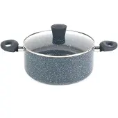 Russell Hobbs Kochtopf Induktion 24cm, Topf mit Glasdeckel 4.5L, Antihaftbeschic