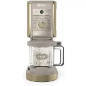 Ninja CREAMi Deluxe Eismaschine, 2 Behälter, Automatisch, Stone Gold