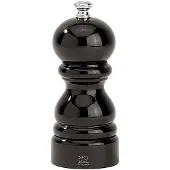 Paderno Peugeot Paris Pfeffermühle, Holz, Schwarz lackiert, 5.5 x 5.5 x 12 cm