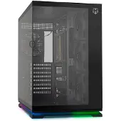 NOX Hummer GALAXY, Midi Tower, PC, Schwarz, ATX, ITX, micro ATX, Gehärtetes Glas, SPCC, Multi