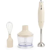 Salter Retro Stabmixer-Set 3-in-1, 600 W, 2 Stufen