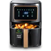 Bergner COPPERLY - PFAS-Freie Heißluftfritteuse 1800W 6.9L - 8 Kochprogramme - A