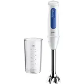 Braun MQ 30001 M, Handmixer, Blau, Weiß, Mixen, 1,2 m, 0,6 l, Tasten