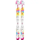 Head - Ski Set inkl. Bdg. - Pistenski - Unicorn + JRS 4.5 GW CA 2027 - Kindergröße 77 cm - Rosa