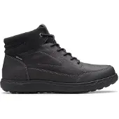 Clarks Mapstone LoGTX Mens Black Leather, 9.5